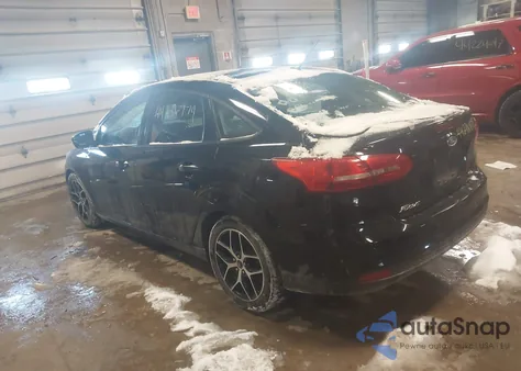 2017 Ford Focus Sel из США, поврежденный, VIN 1FADP3H27HL282738